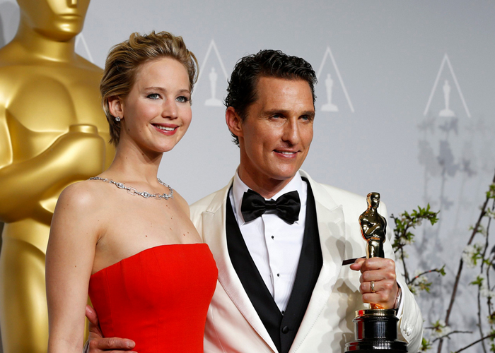 Jennifer Lawrence e Matthew McConaughey