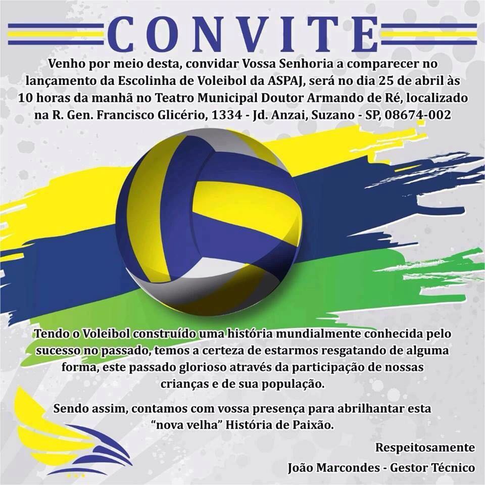 Projeto Vôlei Mania em Suzano